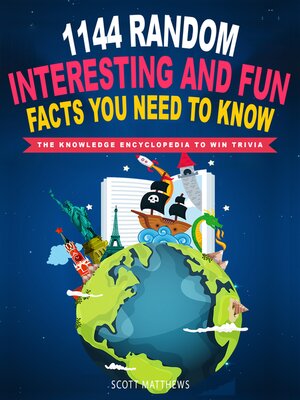 cover image of 1144 Random, Interesting & Fun Facts You Need to Know--The Knowledge Encyclopedia to Win Trivia